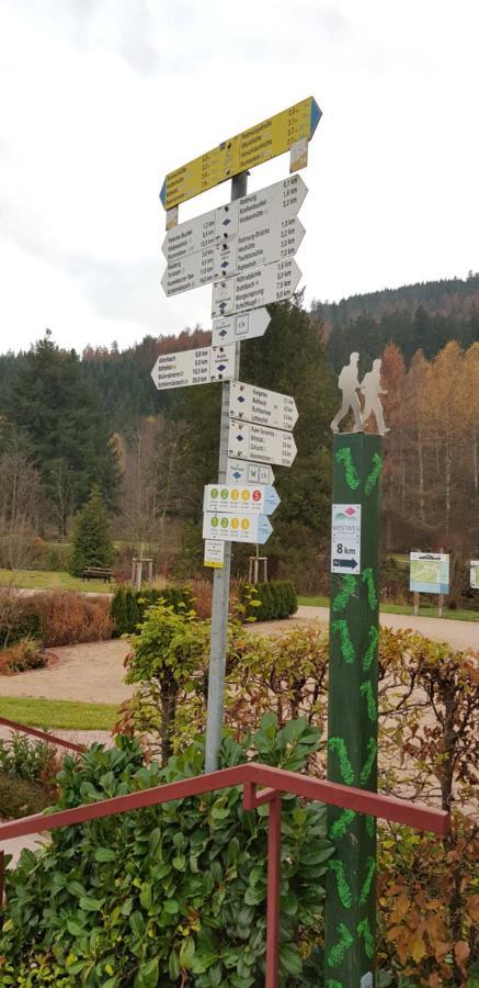 Ferienwohnung Vogelnest Im Schwarzwald Baiersbronn Bagian luar foto