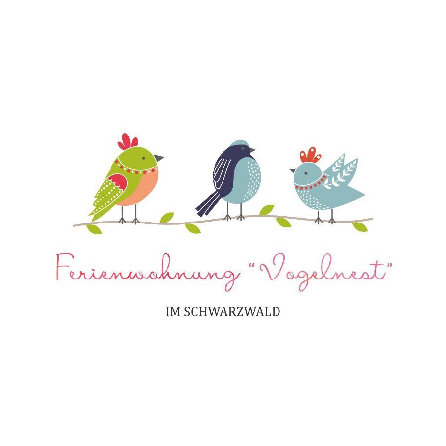Ferienwohnung Vogelnest Im Schwarzwald Baiersbronn Bagian luar foto